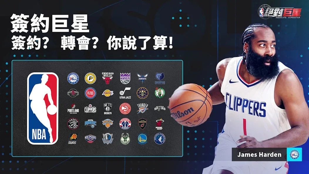 NBA絕對巨星  [МОД Unlocked] Screenshot 2