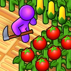 Взломанная Farm Land - Farming life game (Фарм Лэнд)  [МОД Unlocked] - полная версия apk на Андроид