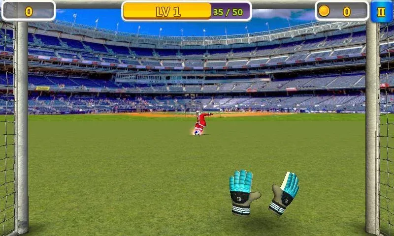 Super Goalkeeper - Soccer Game (упер Вратарь)  [МОД Много денег] Screenshot 3