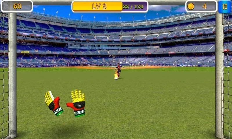 Super Goalkeeper - Soccer Game (упер Вратарь)  [МОД Много денег] Screenshot 4