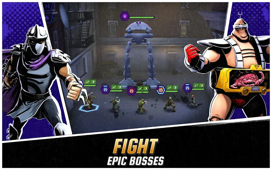 Ninja Turtles: Legends  [МОД Все открыто] Screenshot 2