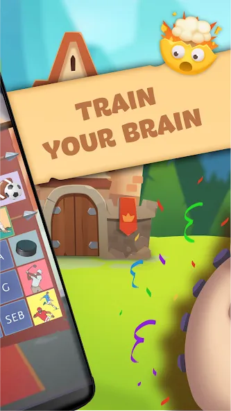 Word Logic - Brain Game Puzzle  [МОД Бесконечные монеты] Screenshot 3