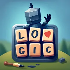 Скачать взломанную Word Logic - Brain Game Puzzle  [МОД Бесконечные монеты] - стабильная версия apk на Андроид