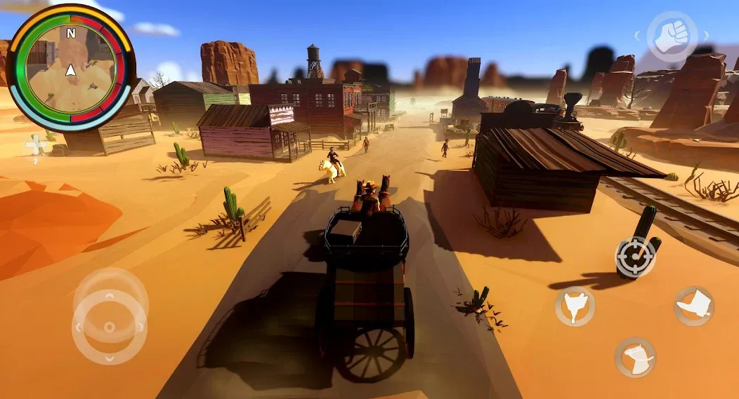 West Cowboy Western Polygon  [МОД Бесконечные деньги] Screenshot 4