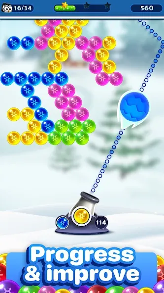 Bubble Pop Games: Shooter Cash  [МОД Меню] Screenshot 2