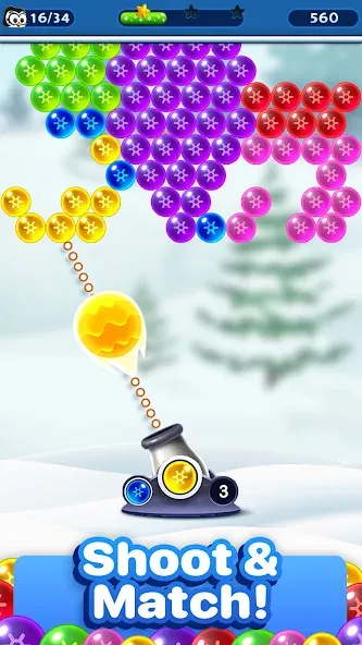 Bubble Pop Games: Shooter Cash  [МОД Меню] Screenshot 3