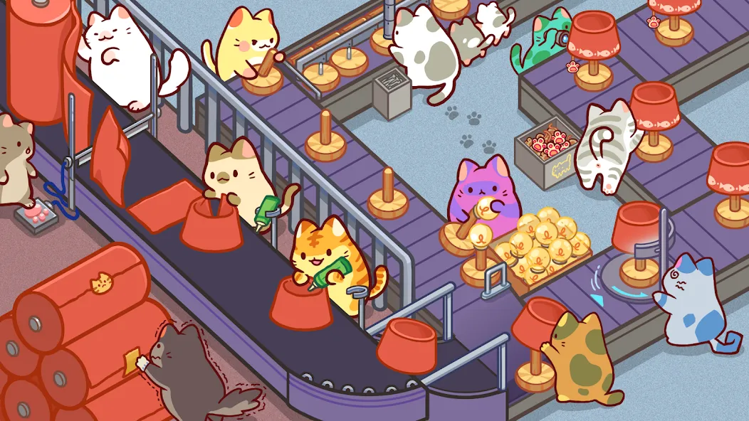 Kitty Cat Tycoon (Китти Кэт Тайкун)  [МОД Много денег] Screenshot 2