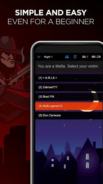 Mafia Online With Video Chat  [МОД Много денег] Screenshot 3