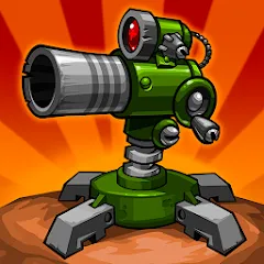 Скачать взлом Tactical War: Tower Defense  [МОД Mega Pack] - стабильная версия apk на Андроид