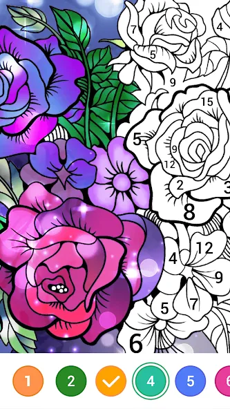 Magic Paint: Color by number (Магик Пейнт)  [МОД Unlimited Money] Screenshot 2