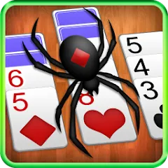 Скачать взломанную Spider Solitaire  [МОД Unlimited Money] - стабильная версия apk на Андроид