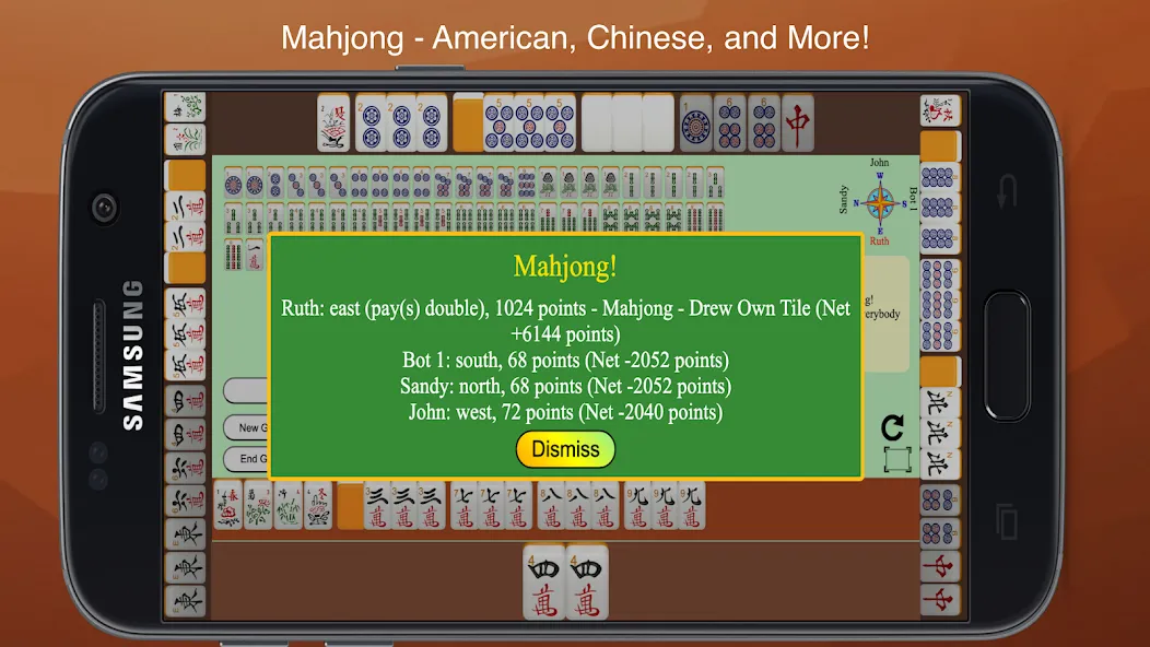 Mahjong 4 Friends (Маджонг 4 Друзей)  [МОД Бесконечные деньги] Screenshot 1