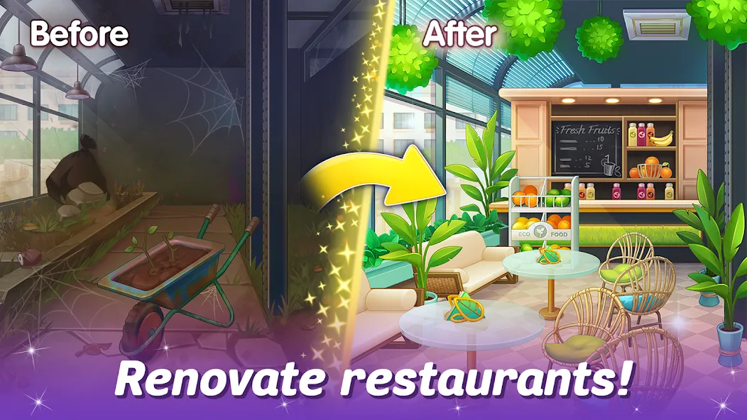 Cooking Live - restaurant game (Кукинг Лайв)  [МОД Unlimited Money] Screenshot 2