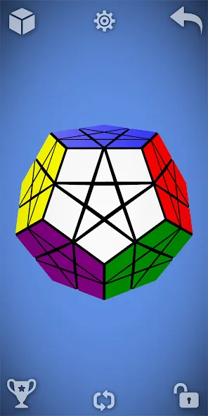 Magic Cube Rubik Puzzle 3D  [МОД Бесконечные монеты] Screenshot 3