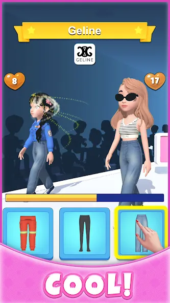 Catwalk Battle - Dress up! (Кэтволк Баттл)  [МОД Меню] Screenshot 5