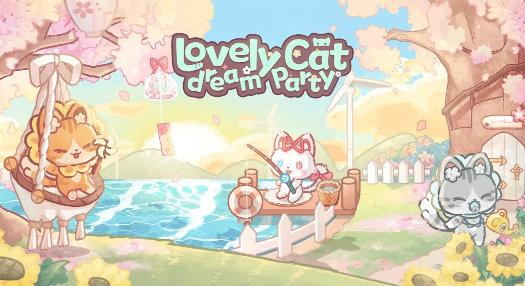 Lovely cat dream party (Лавли кэт дрим пати)  [МОД Бесконечные монеты] Screenshot 5