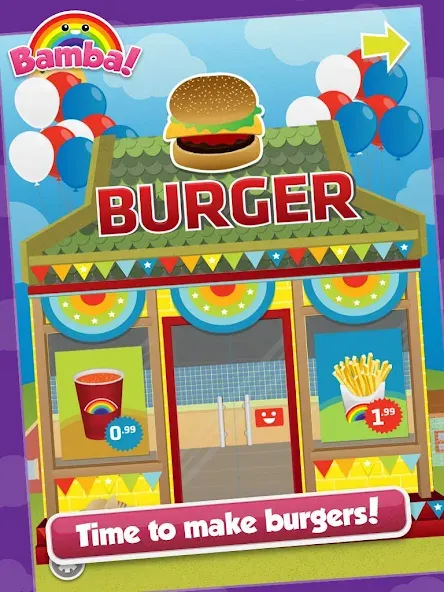 Bamba Burger (Бамба Бургер)  [МОД Unlimited Money] Screenshot 1