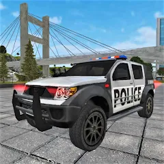 Взломанная Miami Crime Police (Майами Крайм Полис)  [МОД Много монет] - последняя версия apk на Андроид