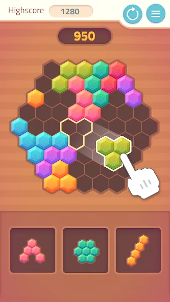 Triangles & Blocks (Полиблок)  [МОД Menu] Screenshot 4