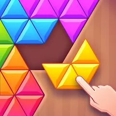 Взлом Triangles & Blocks (Полиблок)  [МОД Menu] - последняя версия apk на Андроид