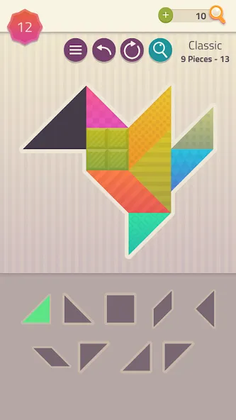 Polygrams - Tangram Puzzles (Полиграммы)  [МОД Меню] Screenshot 2