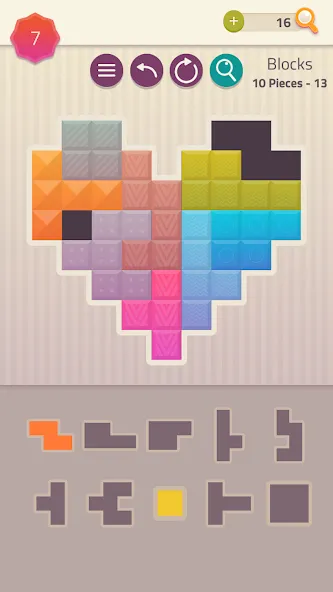 Polygrams - Tangram Puzzles (Полиграммы)  [МОД Меню] Screenshot 3