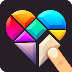 Скачать взломанную Polygrams - Tangram Puzzles (Полиграммы)  [МОД Меню] - полная версия apk на Андроид