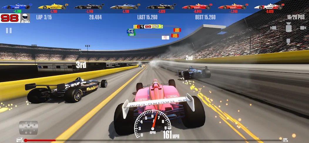 Stock Car Racing (ток Кар Гонки)  [МОД Меню] Screenshot 4