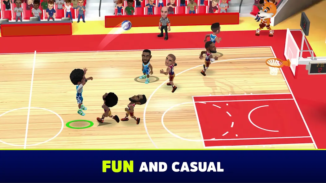 Mini Basketball (Мини баскетбол)  [МОД Много монет] Screenshot 1