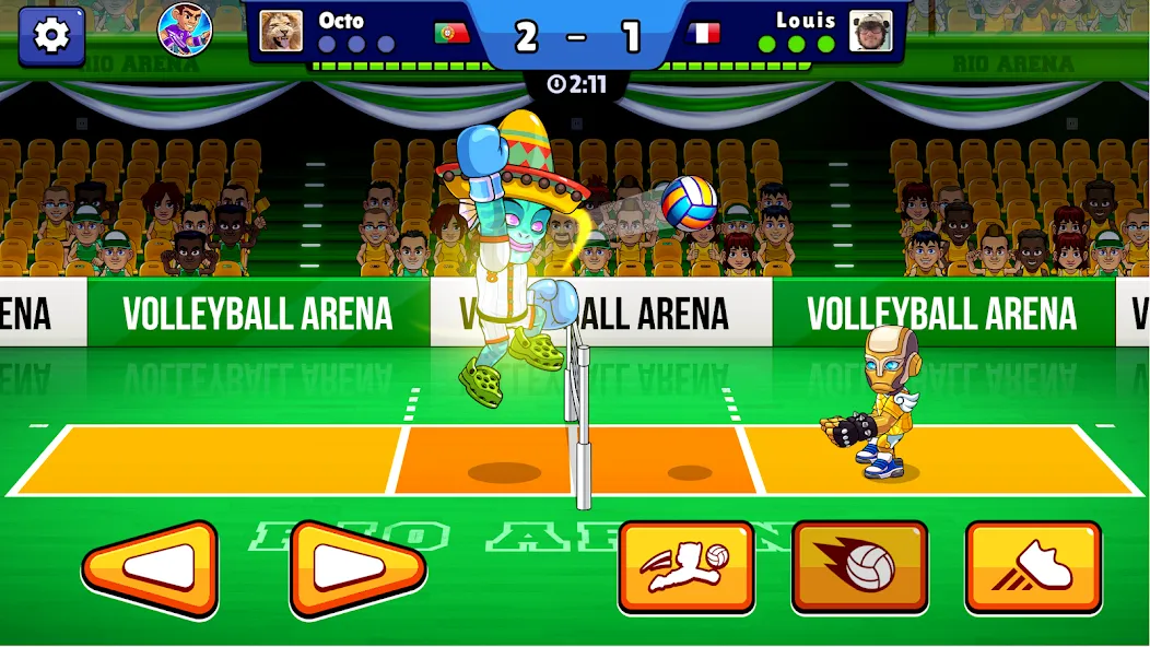 Volleyball Arena: Spike Hard (Волейбольная арена)  [МОД Бесконечные деньги] Screenshot 3