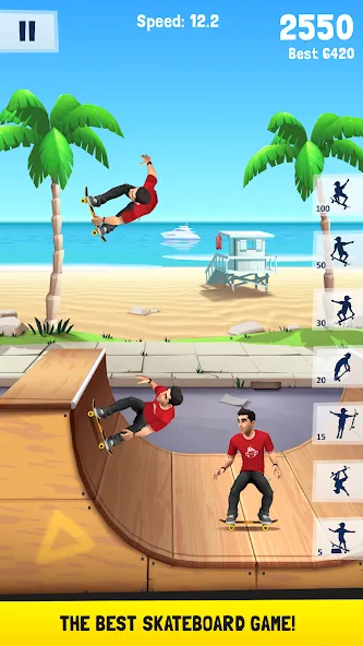 Flip Skater (Флип скейтер)  [МОД Unlocked] Screenshot 1