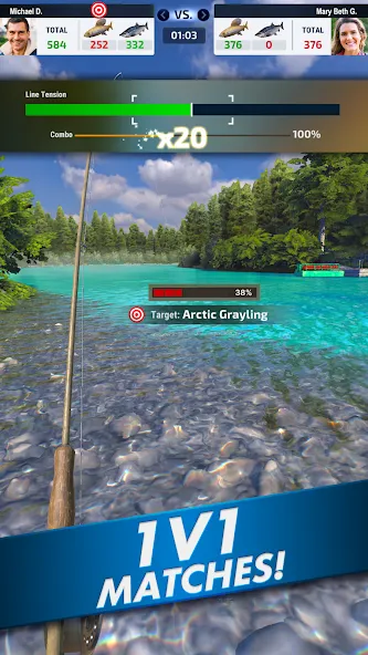 Ultimate Fishing! Fish Game  [МОД Unlocked] Screenshot 2