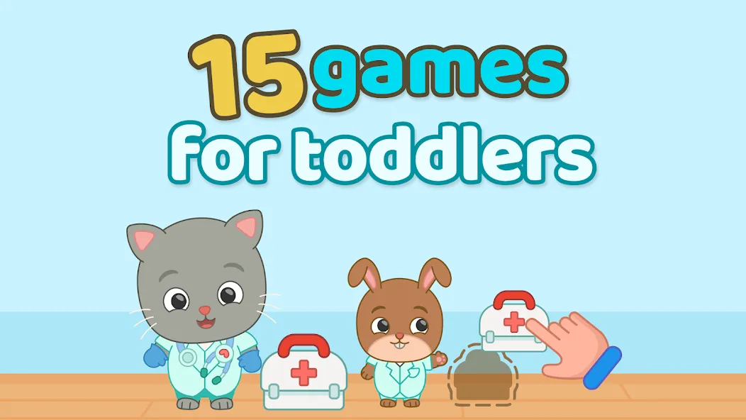 Learning games for toddlers 2+  [МОД Mega Pack] Screenshot 1