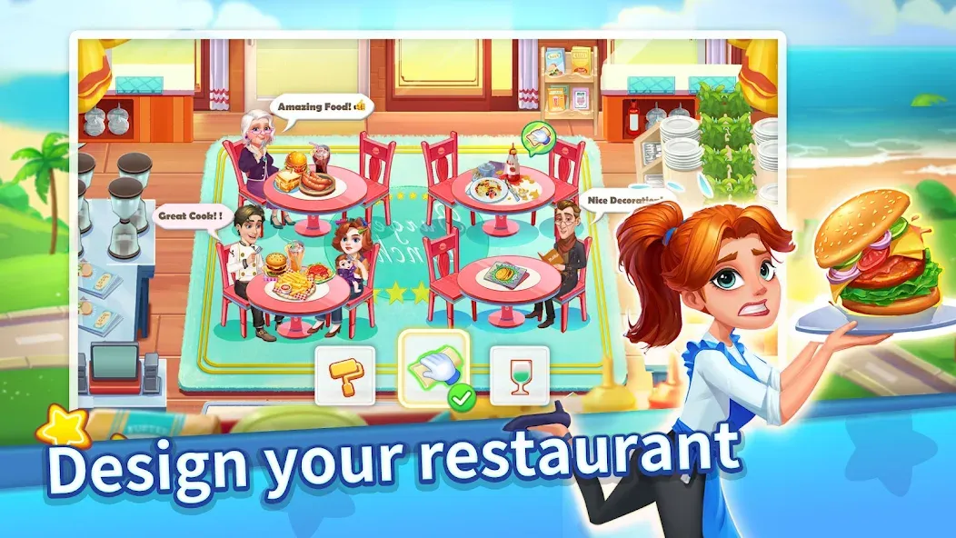 Cooking Master Adventure Games (Кукинг Мастер)  [МОД Unlocked] Screenshot 2