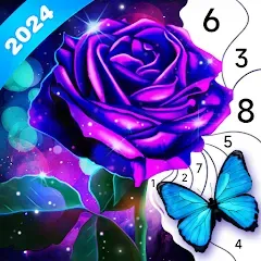 Скачать взлом Fancy Color - Paint By Number (Фэнси Колор)  [МОД Unlimited Money] - последняя версия apk на Андроид