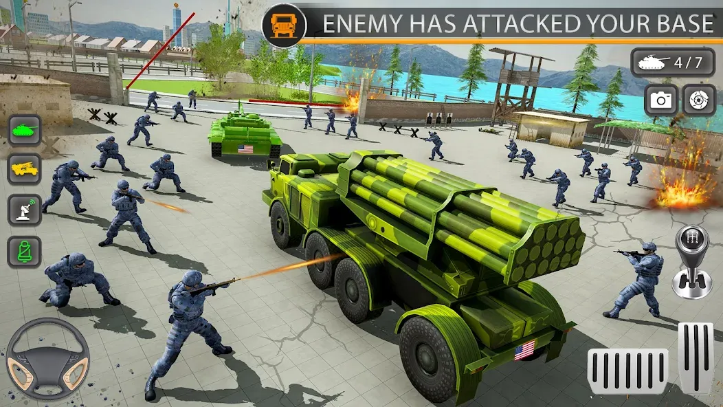 Army Transport Military Games  [МОД Unlocked] Screenshot 1