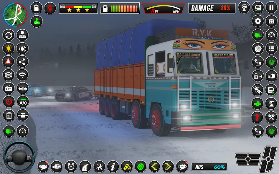 Indian Truck Game 3d Truck sim (Трак Геймс Драйвинг Симулятор)  [МОД Меню] Screenshot 1