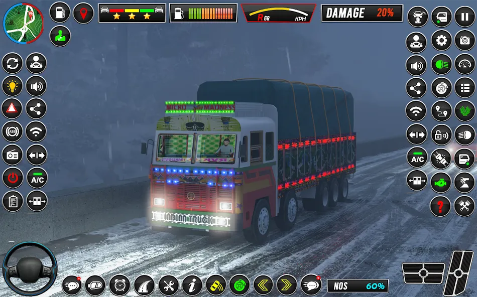 Indian Truck Game 3d Truck sim (Трак Геймс Драйвинг Симулятор)  [МОД Меню] Screenshot 2