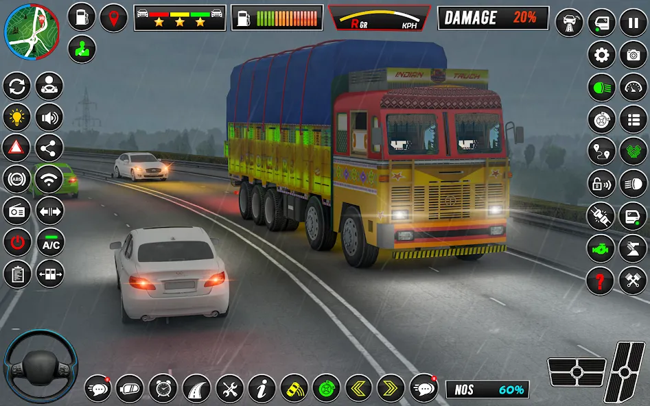 Indian Truck Game 3d Truck sim (Трак Геймс Драйвинг Симулятор)  [МОД Меню] Screenshot 3