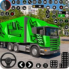 Скачать взломанную Indian Truck Game 3d Truck sim (Трак Геймс Драйвинг Симулятор)  [МОД Меню] - стабильная версия apk на Андроид