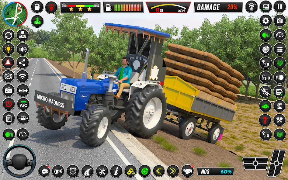 Indian Tractor Games Simulator  [МОД Unlocked] Screenshot 4