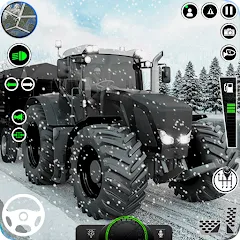 Скачать взломанную Indian Tractor Games Simulator  [МОД Unlocked] - последняя версия apk на Андроид