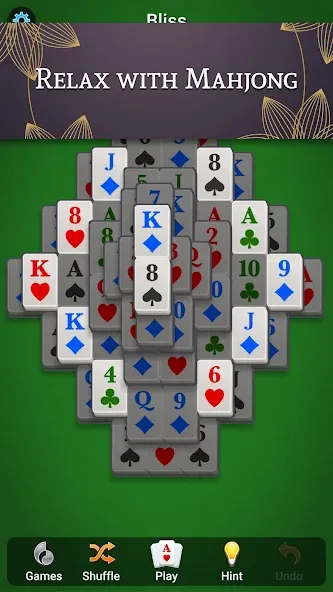 Mahjong Solitaire  [МОД Menu] Screenshot 1