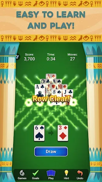 Pyramid Solitaire - Card Games (Пирамида Солитер)  [МОД Unlimited Money] Screenshot 4