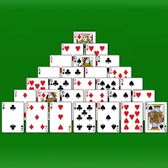 Скачать взломанную Pyramid Solitaire - Card Games (Пирамида Солитер)  [МОД Unlimited Money] - последняя версия apk на Андроид