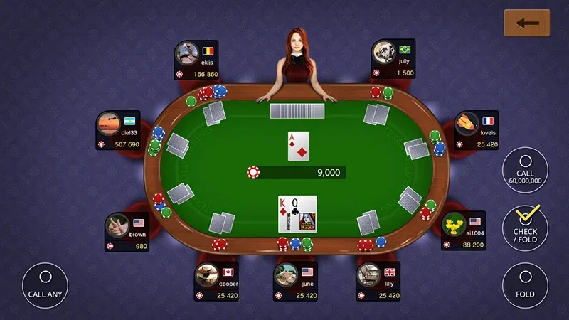 Texas holdem poker king  [МОД Бесконечные деньги] Screenshot 3