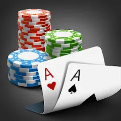 Взломанная Texas holdem poker king  [МОД Бесконечные деньги] - последняя версия apk на Андроид