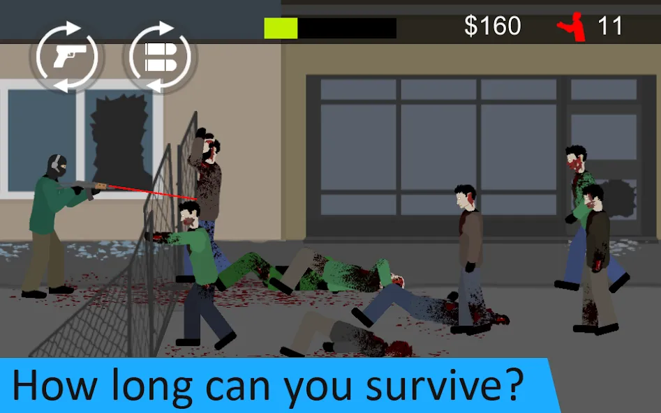 Flat Zombies: Defense&Cleanup (Флэт Зомби)  [МОД Много денег] Screenshot 5