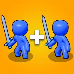 Взломанная Merge Weapons: Battle Game (Мердж Вепонс)  [МОД Много монет] - полная версия apk на Андроид