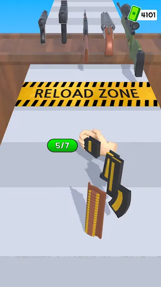 Reload Rush (Рилоуд Раш)  [МОД Много монет] Screenshot 2